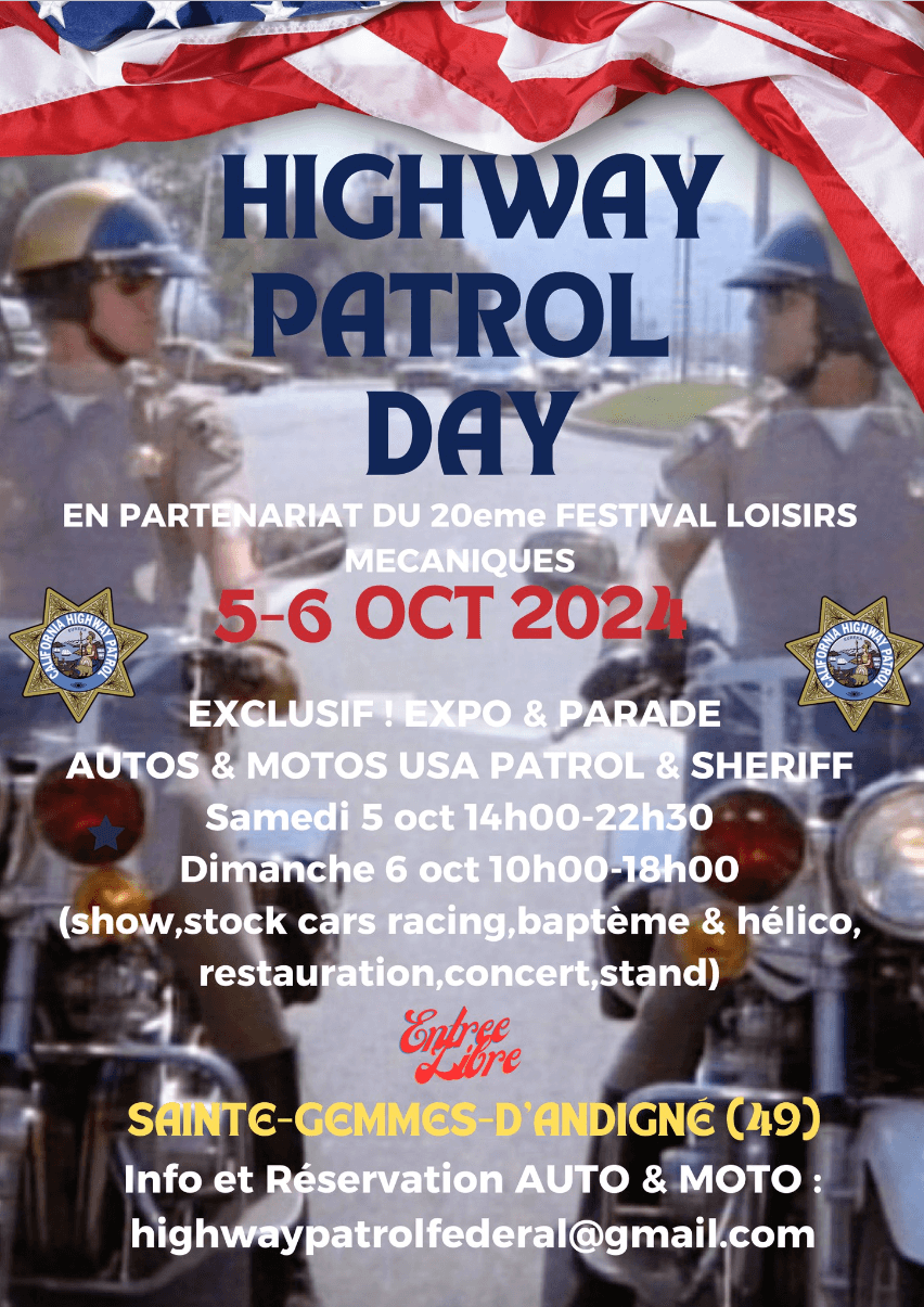 HIGHWAY PATROL DAY - Sainte-Gemmes-d'Andigné 49500