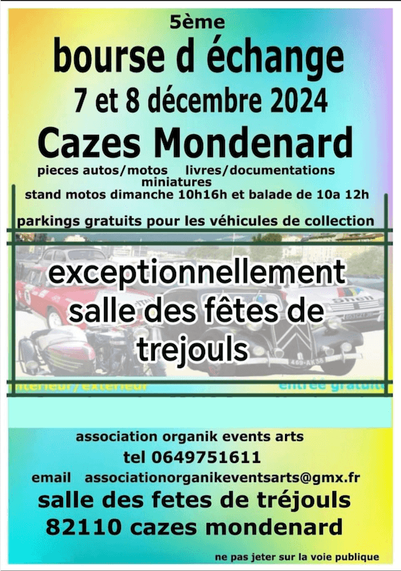 Bourse d échange - 82110 Cazes-Mondenard