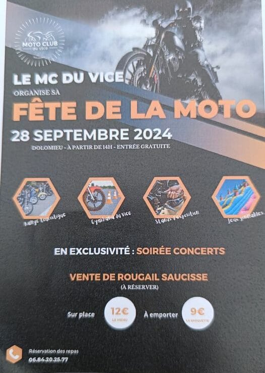 Fête de la moto - 38110 Dolomieu