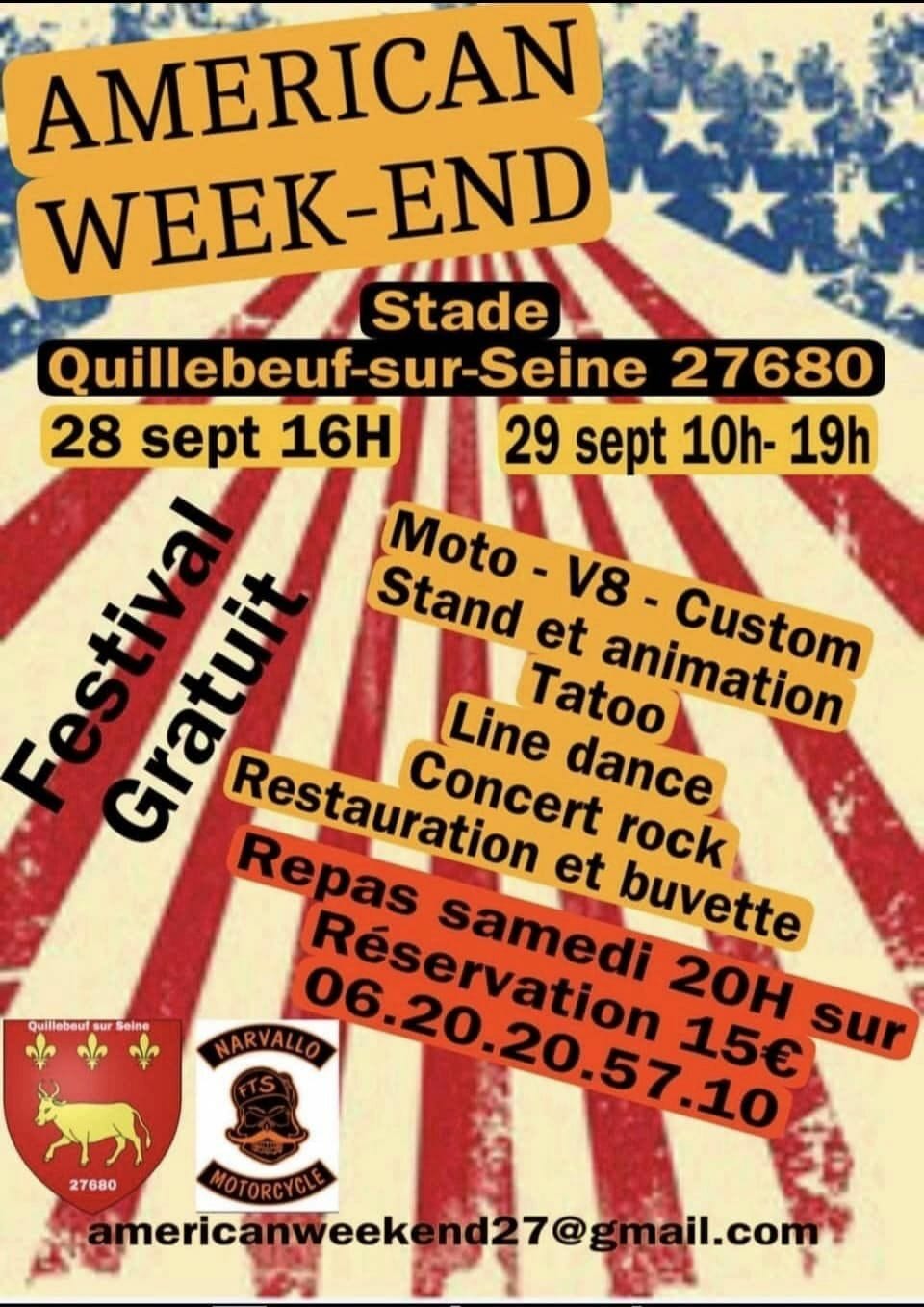 American Week-end - Quillebeuf-sur-Seine 27680