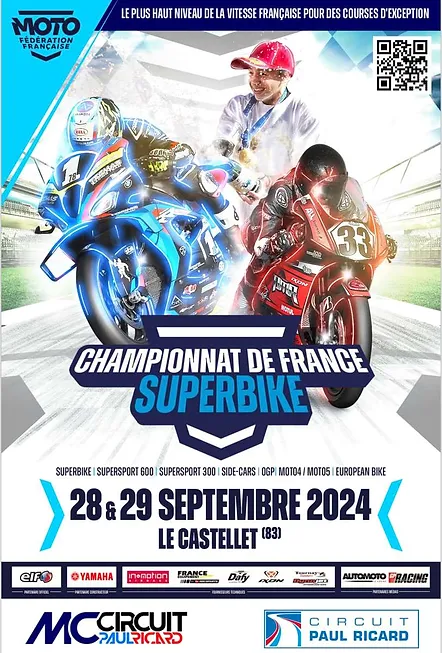 Championnat de France Superbike - Circuit du Castellet 83330