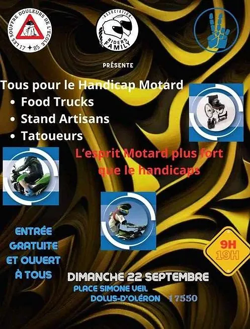 Tous pour le handicap motard - Dolus-d'Oléron 17550