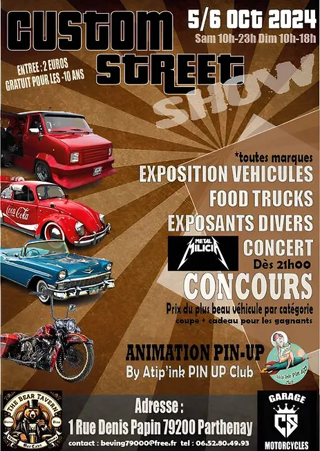 Custom street show - Parthenay 79200