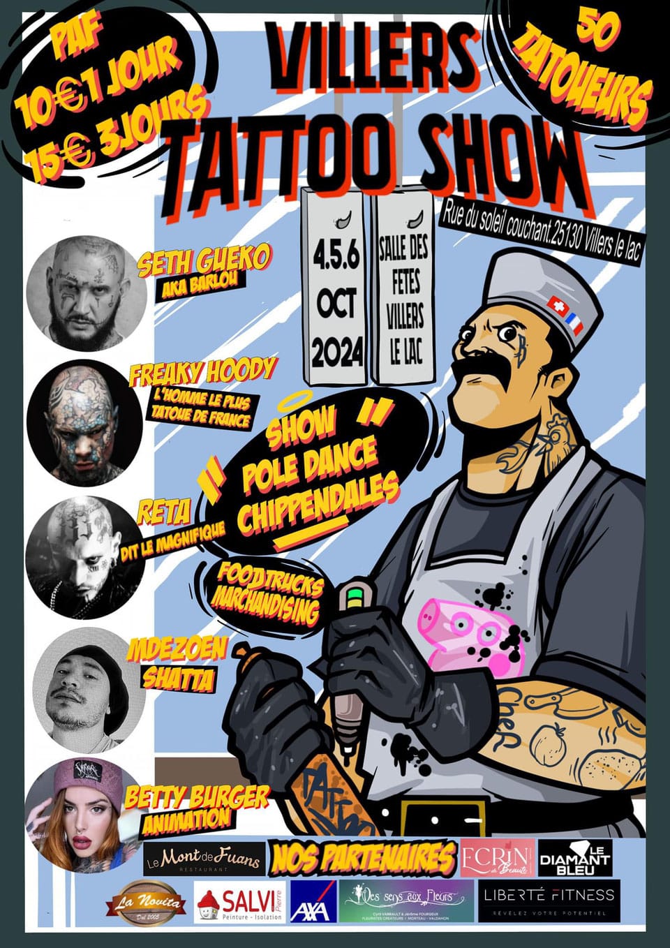 Tattoo show - Villers-le-Lac 25130