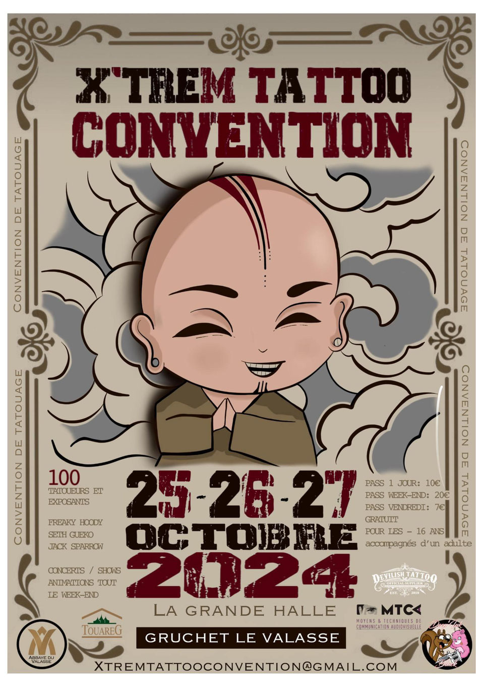 XTREM TATTOO CONVENTION - Gruchet-le-Valasse 76210