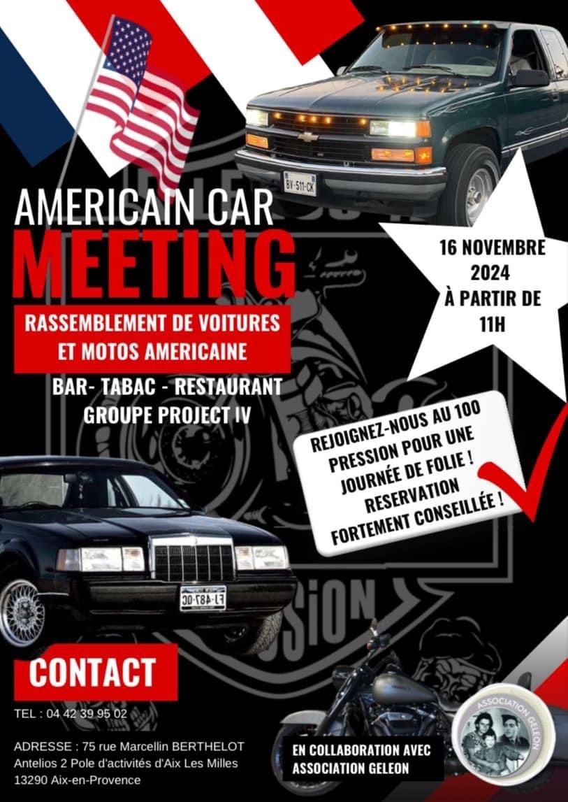 American Car meeting - 13290 Aix-en-Provence