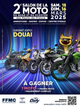 SALON DE LA MOTO DU QUAD ET DU SCOOTER - 59502 Douai