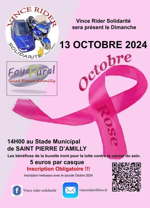 Octobre Rose - Saint-Pierre-d'Amilly 17700