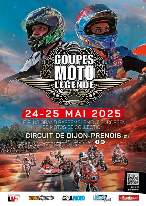 Coupes Moto Légende - 21370 Prenois