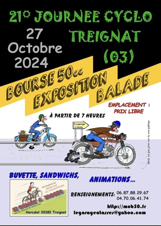 21e Journée cyclo - Treignat 03380