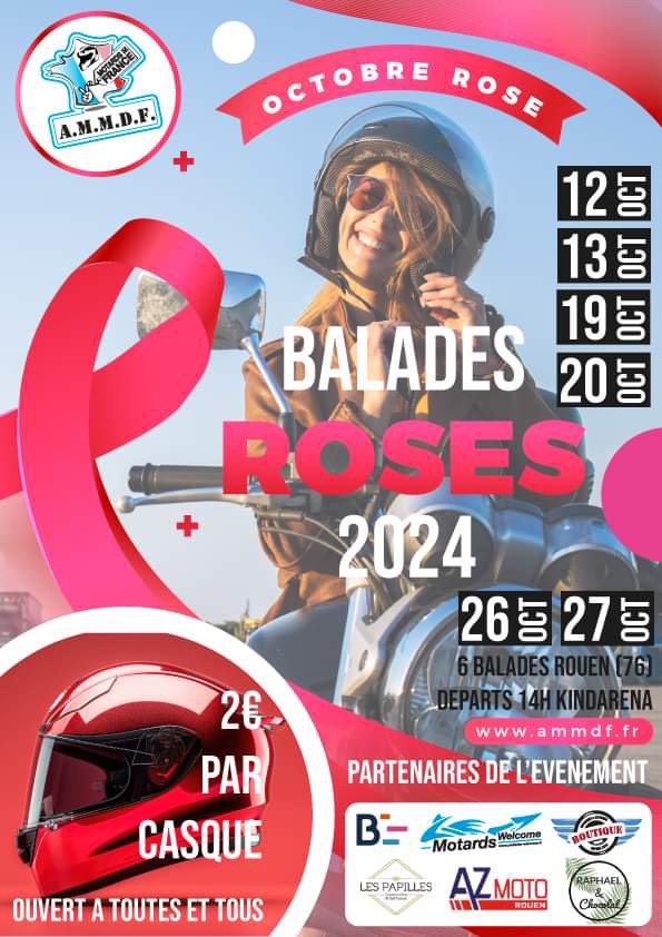 Balades roses - 76000 Rouen