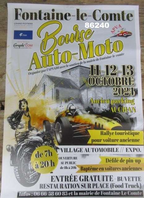 Bourse auto-moto - Fontaine-le-Comte 86240