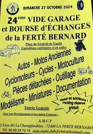 VIDE GARAGE et BOURSE d'ÉCHANGES - La Ferté-Bernard 72400