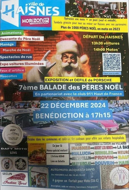 Balade des Pères Noël - 62138 Haisnes