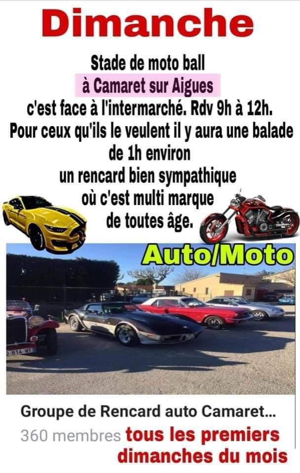 Rencard Auto/Moto - Camaret-sur-Aigues 84850