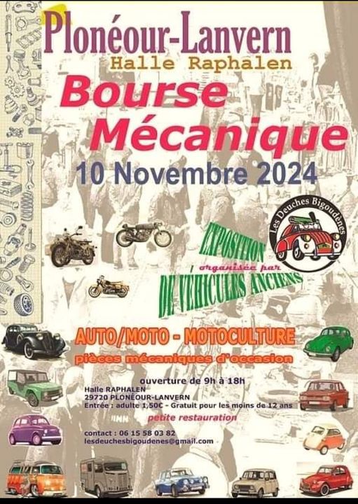 Bourse mécanique - 29720 Plonéour-Lanvern