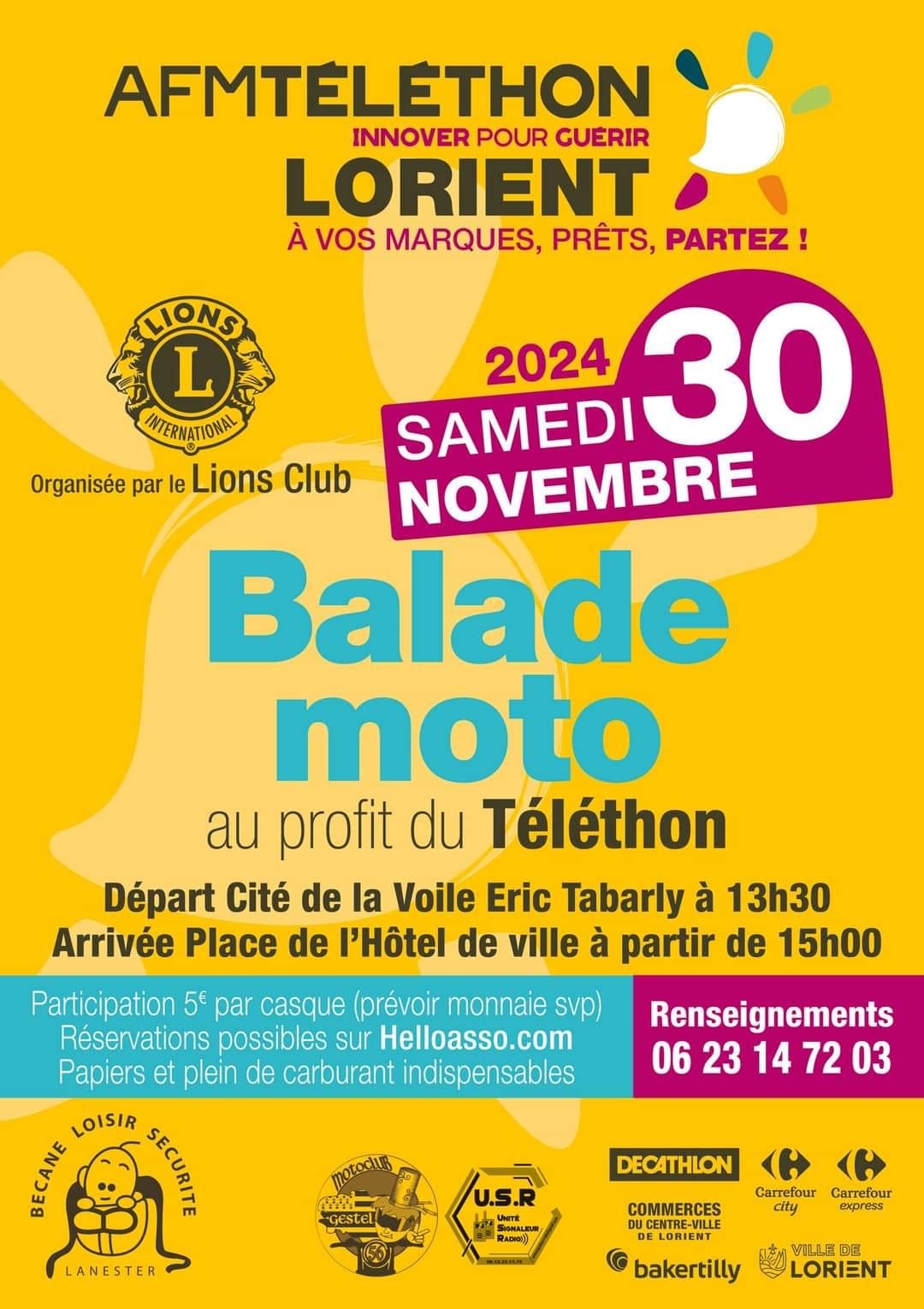 Balade moto - 56323 Lorient