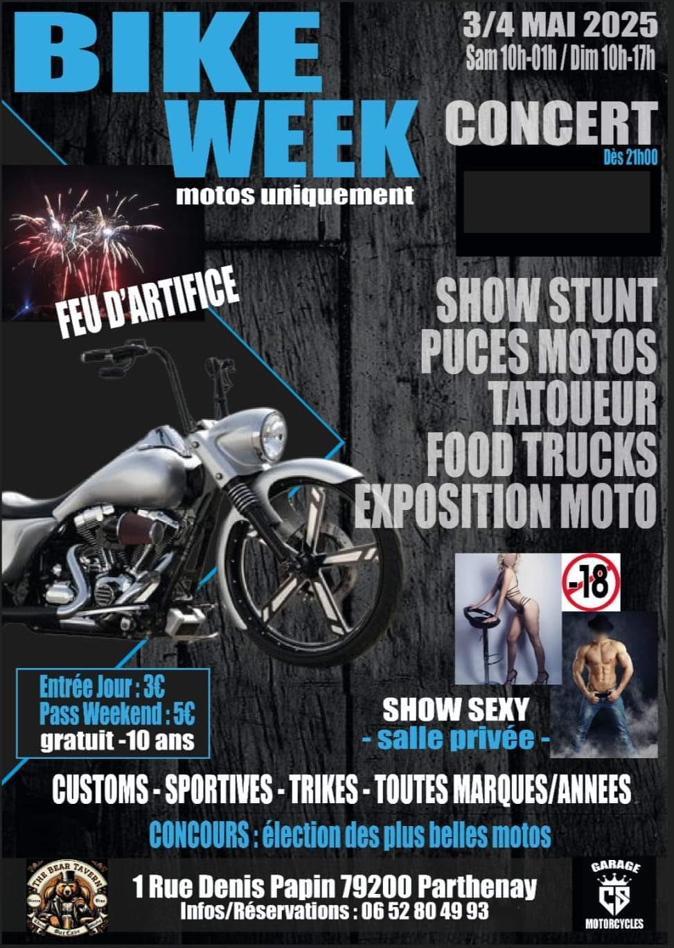 Bike week - 79200 Partenay