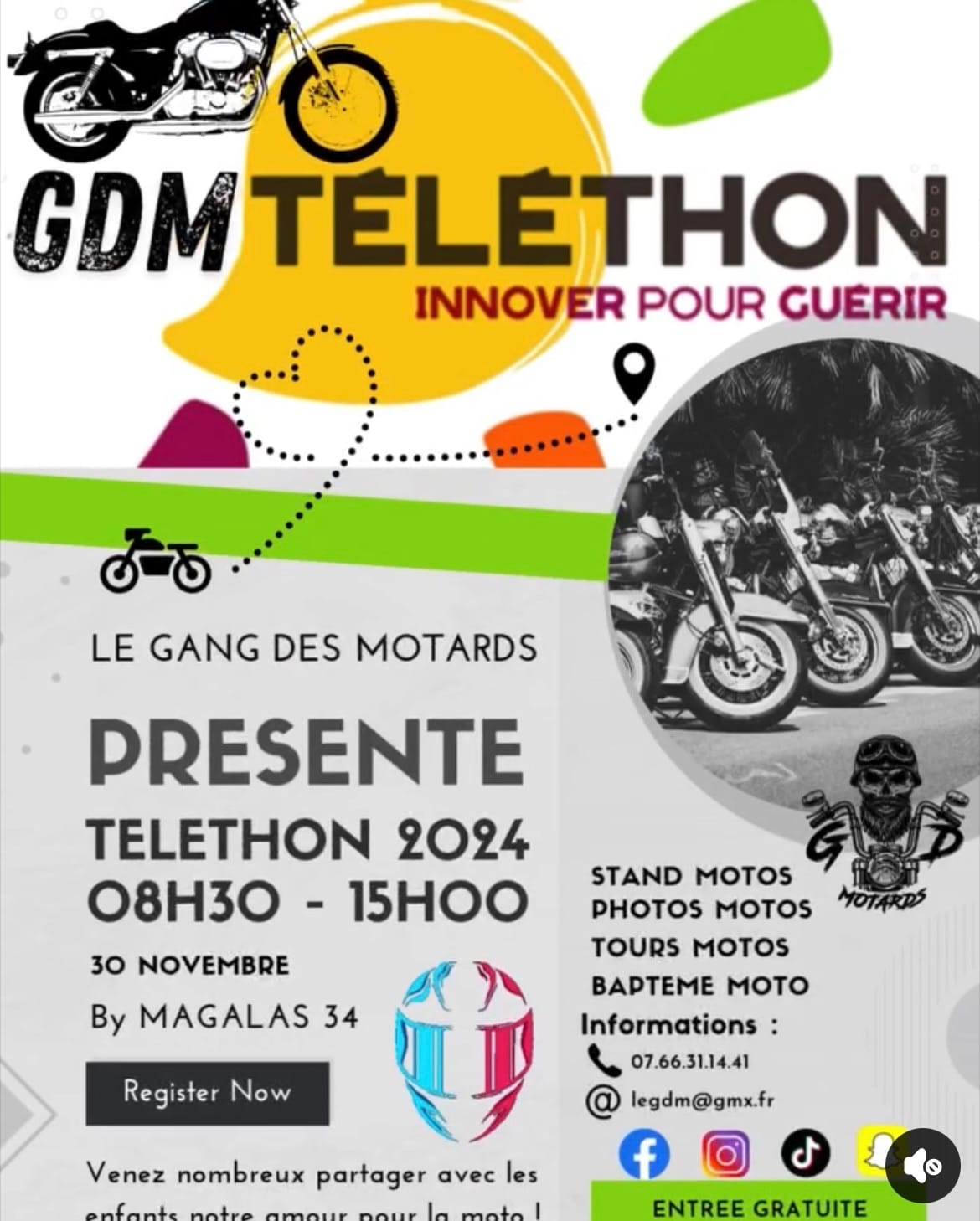 GDM Téléthon - Magalas 34480