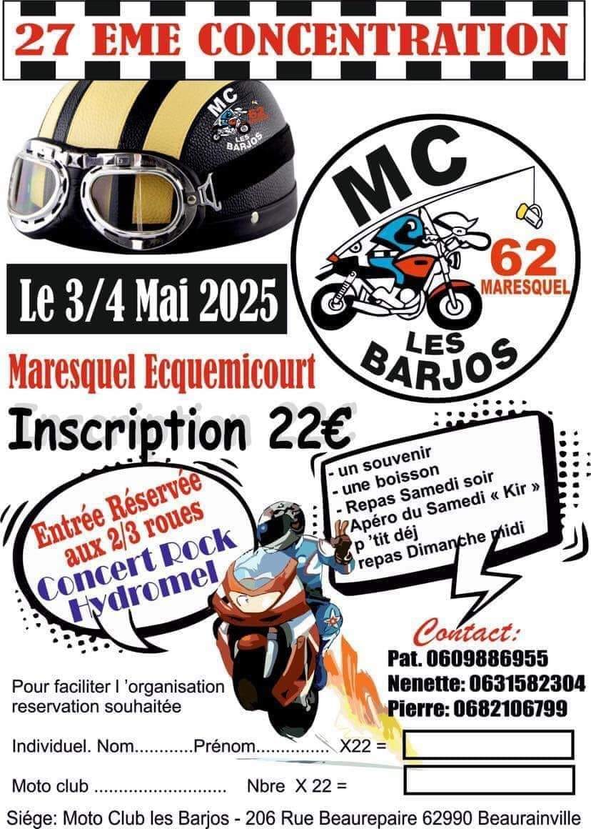 27 EME CONCENTRATION - Maresquel-Ecquemicourt 62990