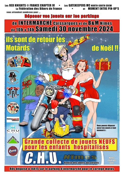 Grande collecte de jouets NEUFS pour les enfants hospitalisés -30132 Caissargues