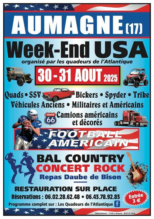 Week-end USA - Aumagne 17770