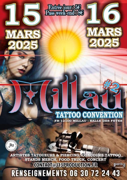 Tattoo convention - 12100 Millau