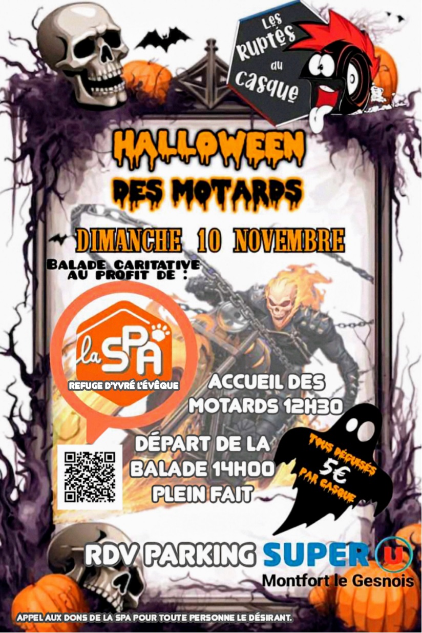 HALLOWEEN DES MOTARDS - Montfort le Gesnois 72450