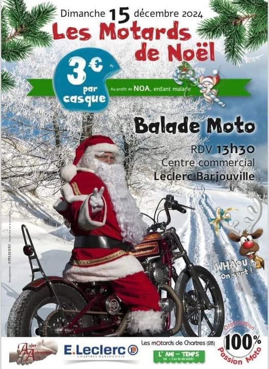 Balade moto - 28630 Barjouville