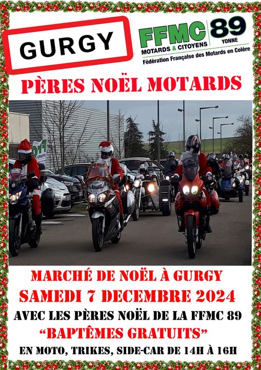 PÈRES MOTARDS - Gurgy 89250