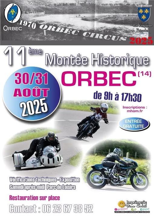 Montée historique - Orbec 14290