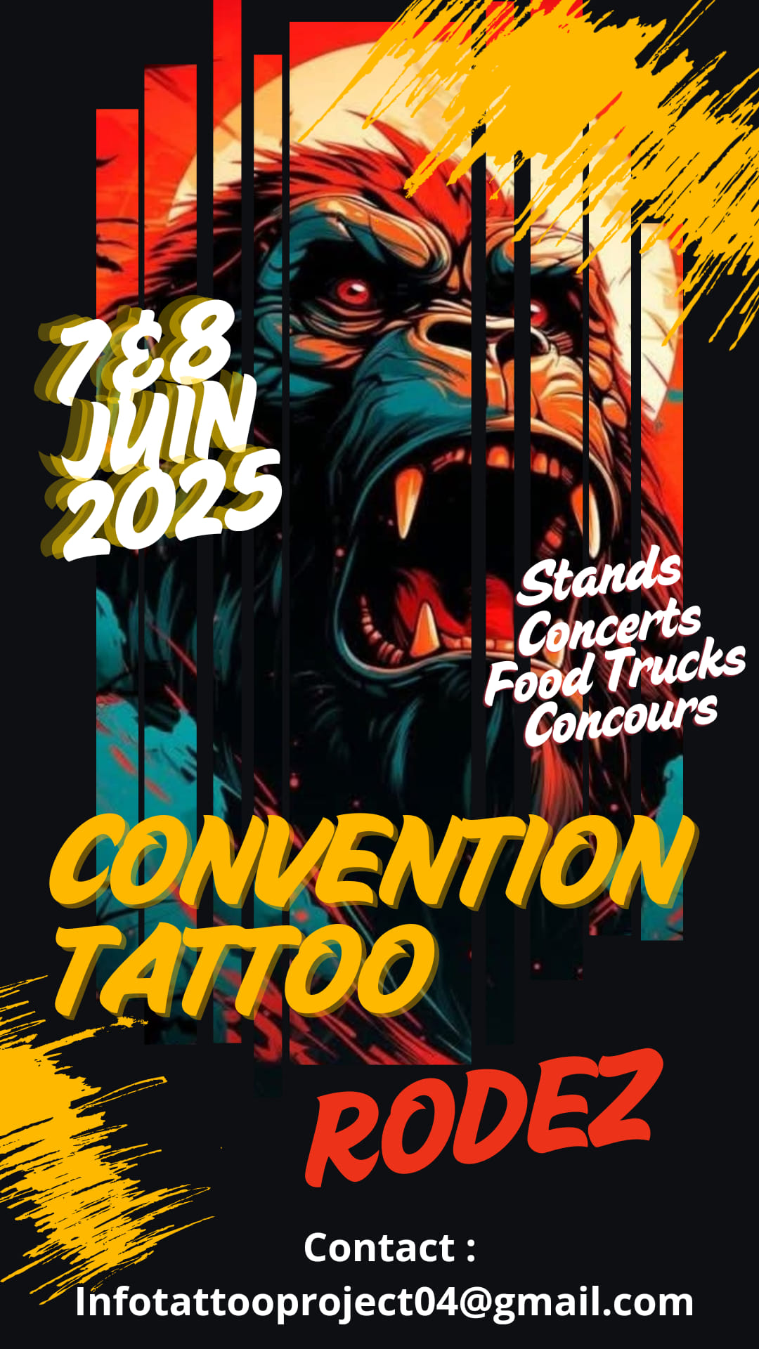 Convention tattoo - 12000 Rodez