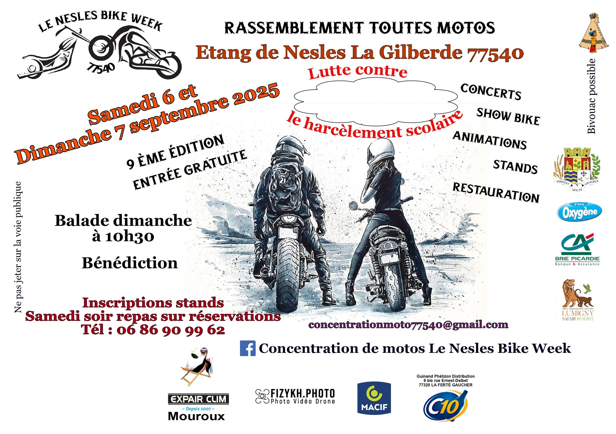 RASSEMBLEMENT TOUTES MOTOS - 77540 Nesles