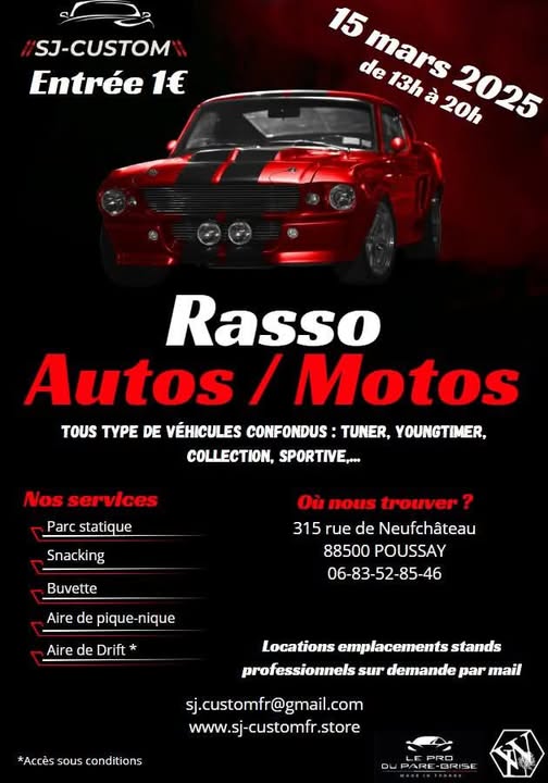 Rasso Autos / Motos - 88500 Poussay