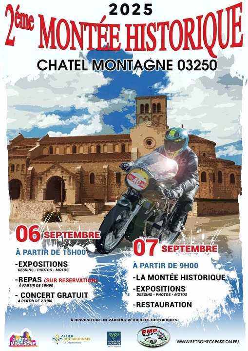 2e Montée Historique - Châtel-Montagne 03250