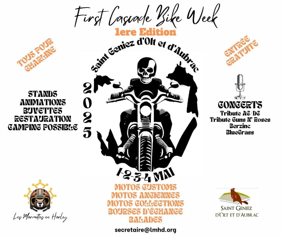 First cascade Bike Week - Saint-Geniez-d'Olt 12130