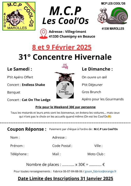 Concentre Hivernale - Champigny-en-Beauce 41330