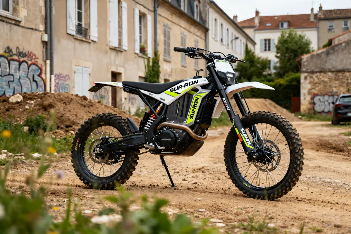 Sur-Ron moto électrique : modèles, puissance et agilité