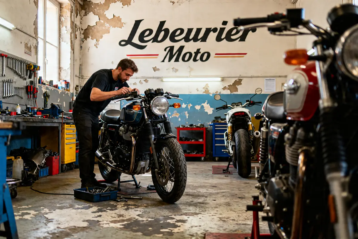 Lebeurier moto : garage et magasin à Caen, avis et horaires