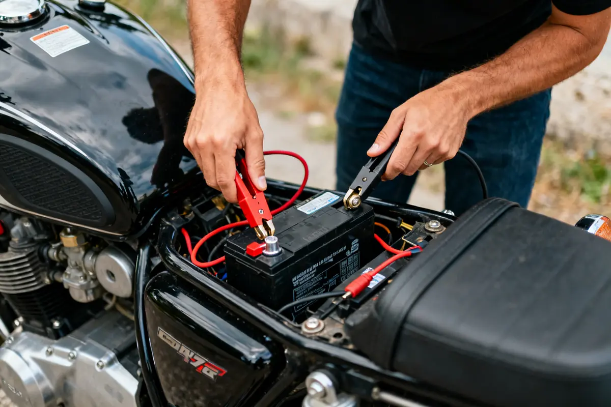 Rebrancher batterie de moto : mode d’emploi simple et rapide