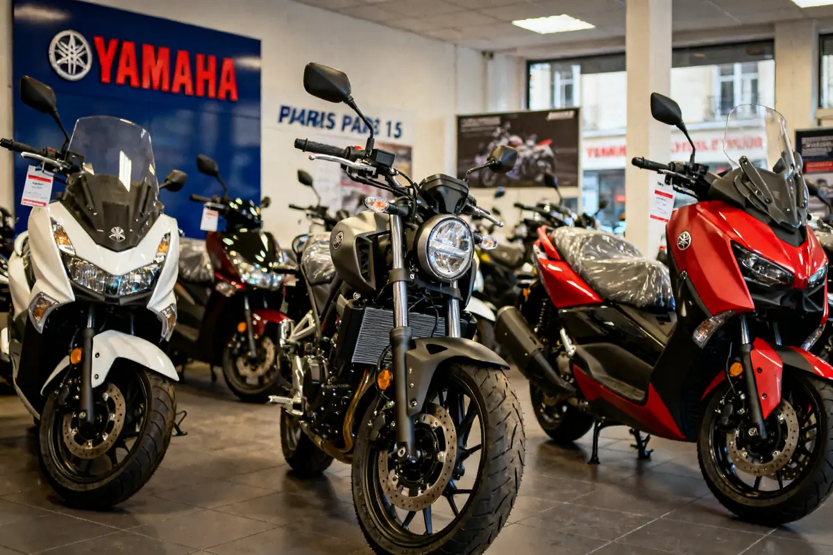 Yamaha Paris 15 : concessionnaire moto & scooter officiel