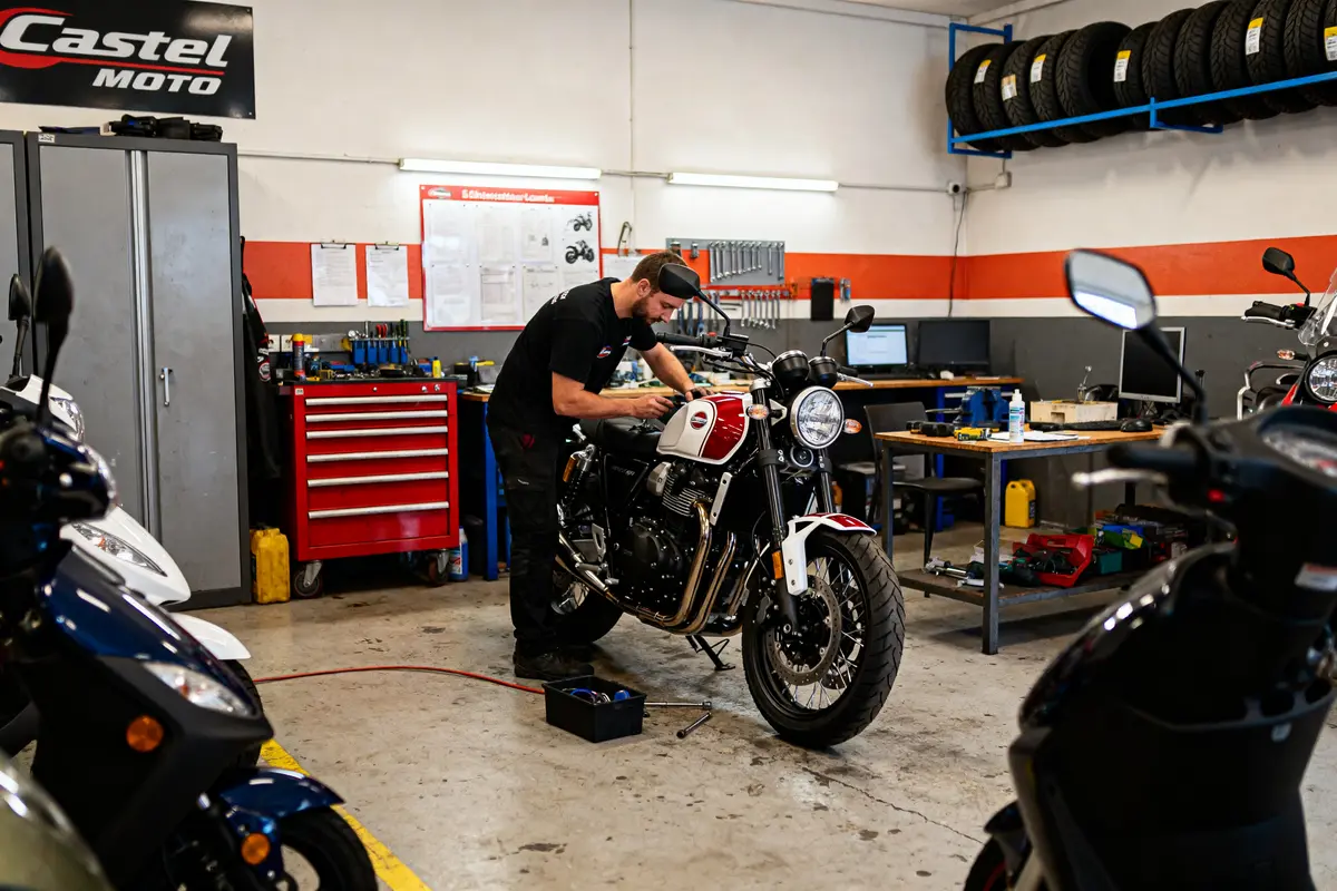 Castel Moto à Roubaix : vente, réparation et location